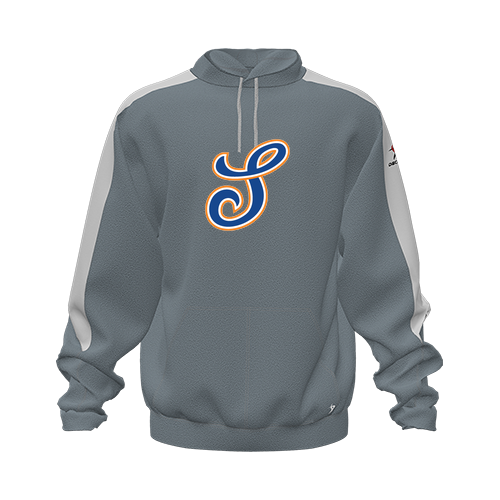 [CUS-DFW-HOOD-FLC-LSL-GRY-YXS-LOGO1] Hoodie (Youth XS, Gray, Logo 1)