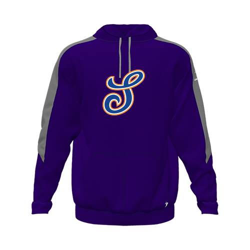 [CUS-DFW-HOOD-FLC-LSL-PUR-YXS-LOGO1] Hoodie (Youth XS, Purple, Logo 1)