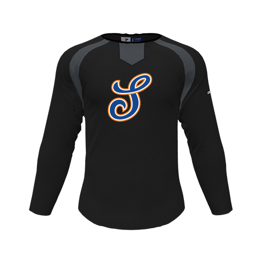 [CUS-DFW-PULL-FLC-CNK-LSL-BLK-YS-LOGO1] Pullover (Youth S, Black, Logo 1)