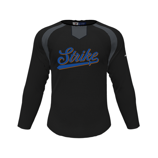 [CUS-DFW-PULL-FLC-CNK-LSL-BLK-YS-LOGO3] Pullover (Youth S, Black, Logo 3)