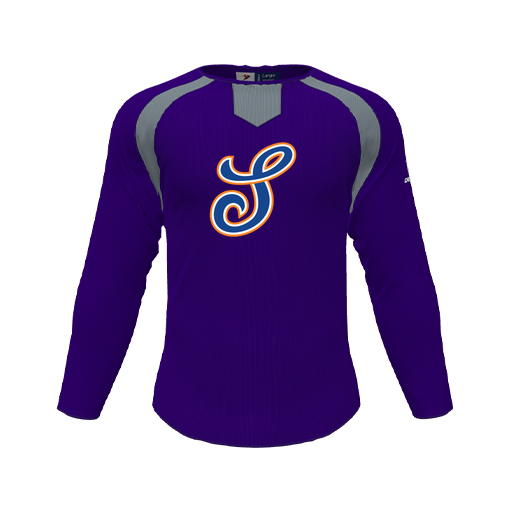 [CUS-DFW-PULL-FLC-CNK-LSL-PUR-YS-LOGO1] Pullover (Youth S, Purple, Logo 1)