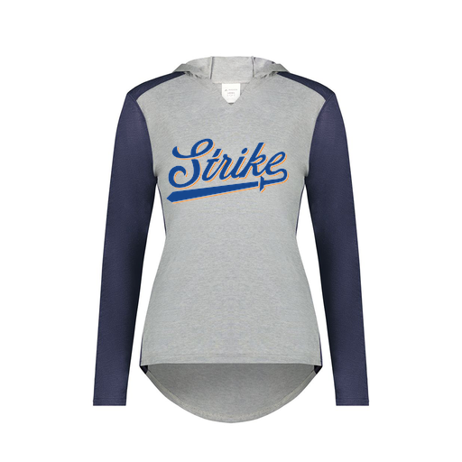 [6902.29V.XS-LOGO3] Ladies Vintage Hoodie (Female Adult XS, Navy, Logo 3)