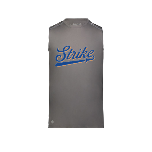 [222593.98D.S-LOGO3] Men's CoolDry TankTop (Adult S, Gray, Logo 3)