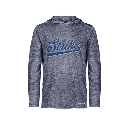 [FOLHCGNV-AS-LOGO3] Decker Men's Charge Hoodie (Adult S, Navy, Logo 3)