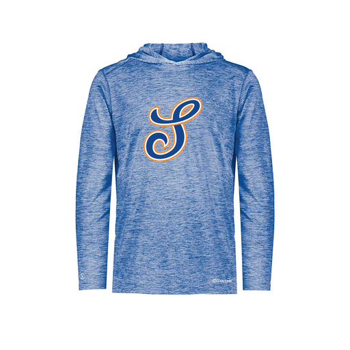 [FOLHCGRY-AS-LOGO1] Decker Men's Charge Hoodie (Adult S, Royal, Logo 1)