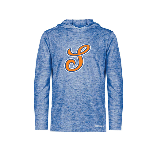 [FOLHCGRY-AS-LOGO2] Decker Men's Charge Hoodie (Adult S, Royal, Logo 2)