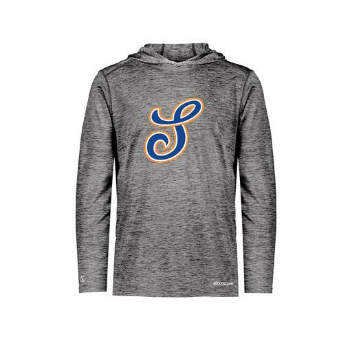 [FOLHCGBK-YS-LOGO1] Decker Youth Charge Hoodie (Youth S, Black, Logo 1)