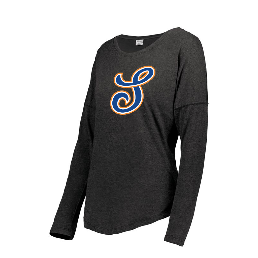 Decker Women's Tri-Blend T-Shirt - Long Sleeve